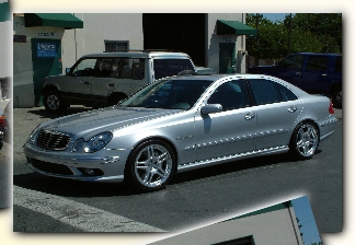 Scott Campbell's very fast E55 AMG