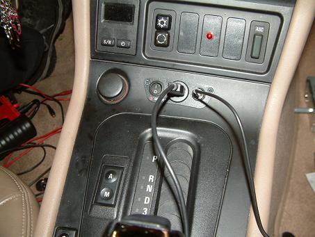 iPOD/iPhone Integration Kit Installed on a BMW Z3.